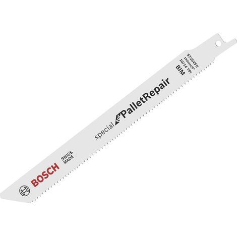Bosch PRO Pallet Repair S725VFR Blade 190mm 10-14 TPI (Pack 200) BPA608658035
