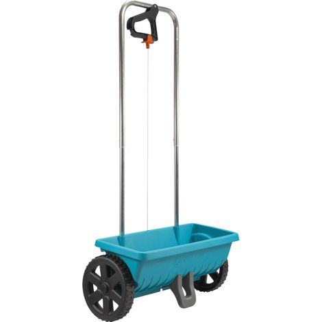 GARDENA Carrello spandiconcime manuale, capacità 12,5 L, fino a 400m2 di superficie (432-20) (1/5)