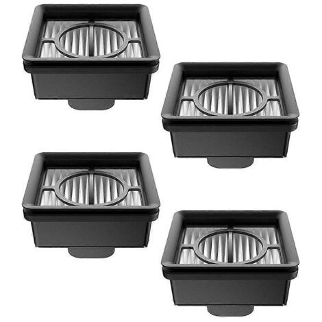 Lot de 4 filtres HEPA pour aspirateur eau et poussière Xiaomi Truclean W20 / 2C / 4C / 2 Lite - Pièces de rechange pour filtre d'aspirateur (1/5)
