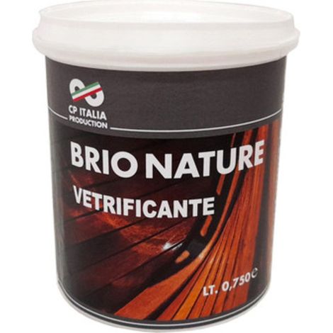 SMALTO VETRIFICANTE BRIO NATURE TRASP SAT 0,750 L- 6,0 pz