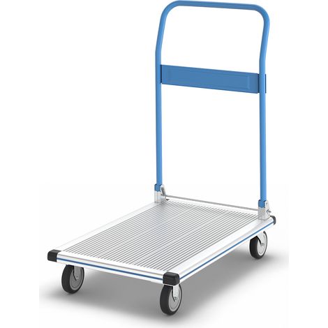 Certeo, Chariot plate-forme en aluminium KOMFORT, force 150 kg