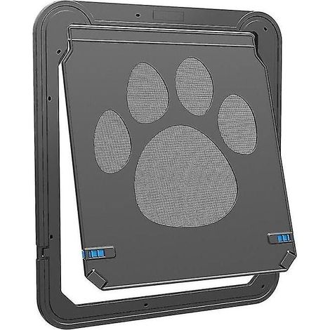 Hunde- und Katzenklappenöffner – Kontrollierte Türöffnung – Elektronischer Bildschirm – Fensterschutz – Wand – Mückenschutz