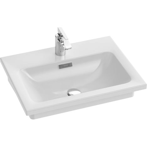 JACOB DELAFON EXAF112-00 FOREFRONT Lavabo 60cm - ref: EXAF112-00 (1/2)