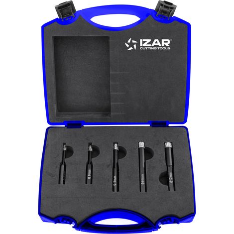 Broca-Corona Set 5-12 mm Diamante -1879- IZAR (1/4)