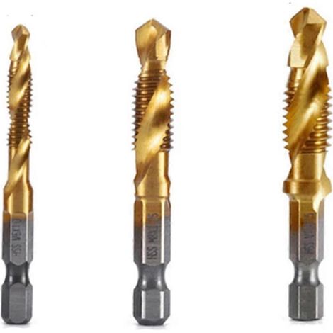 M6+M8+M10 Sechskantschaft HSS Gewindebohrer (metrisch)