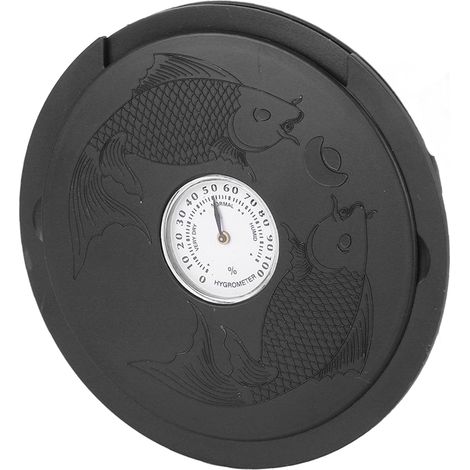 Équipement d'hygromètre pour guitare acoustique, humidificateur de caisse noire avec jauge d'humidité, accessoire folk pour entretien, 1 pièce (1/5)