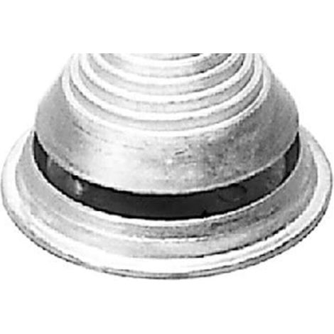 Bilanciatore per lame del tosaerba, bilanciatore per lame, test di affilatura e bilanciamento, 1 pezzo, argento (1/2)