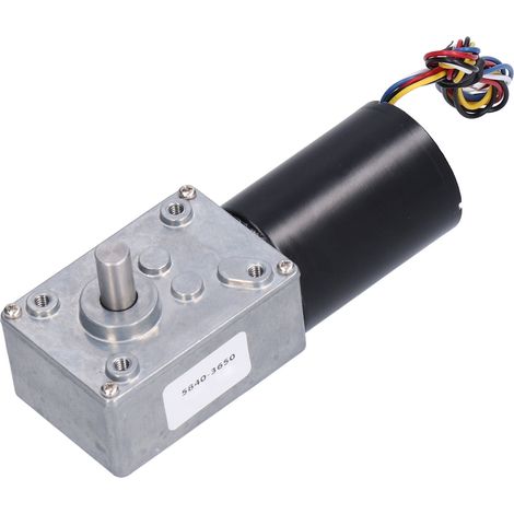 Moteur à engrenages sans balais 12V, couple élevé, réducteur métallique silencieux, rotation horaire/antihoraire, 235 tr/min, pour applications industrielles