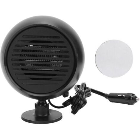 QORVA-Star Planet – ventilateur de chauffage de voiture, dégivrage et désembuage portables, espace de chauffage rapide pour véhicule noir 12V (1/4)