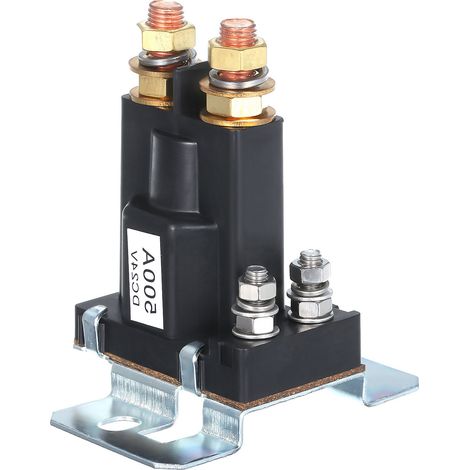 Relais CC 24V 500A compact transportable interrupteur batteries isolateur pour chariot élévateur contacteur moteur (1/2)