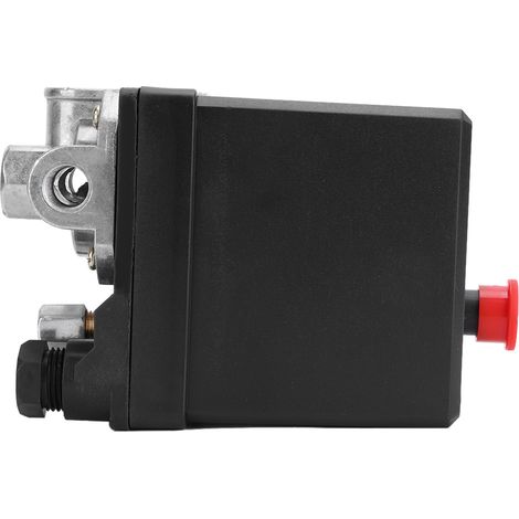 Compresseur d'air Vanne de régulation de pression 380V Triphasé 4 Trous Verticale G1/4" Interrupteur de Commande (1/3)