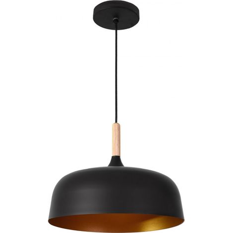 Lampada a sospensione della serie GENARO Finitura nera della serie GENARO INTERLUSA (1/5)