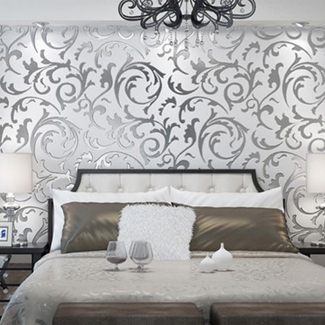 Papier peint imprimé en tissu intissé décoratif pour salon et chambre (1/5)