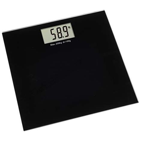 TFA Dostmann Step Plus Bilancia per persone, 50.1015.01 digitale Portata max.=200 kg Nero (1/3)