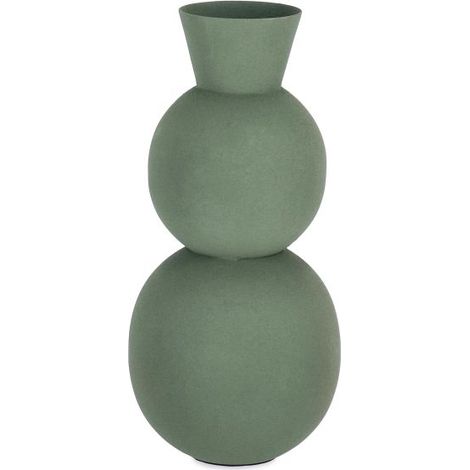 BOTTIGLIA DECORATIVA RIDHI VERDE H32,5