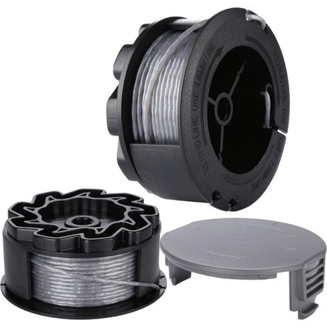Carrete de hilo para recortadora BOSCH UniversalGrassCut 18 18-26 18-260 F016800570 con cubierta (2 piezas)..DEBUNS (1/5)