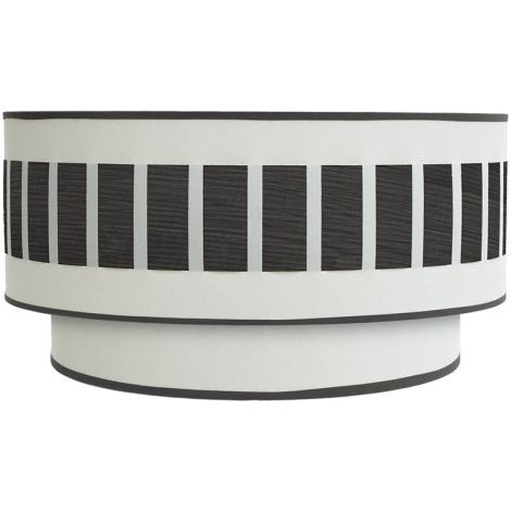 ivanna lampada da parete 1xe27 legno bianco-nero 17x30x15 cm (1/2)