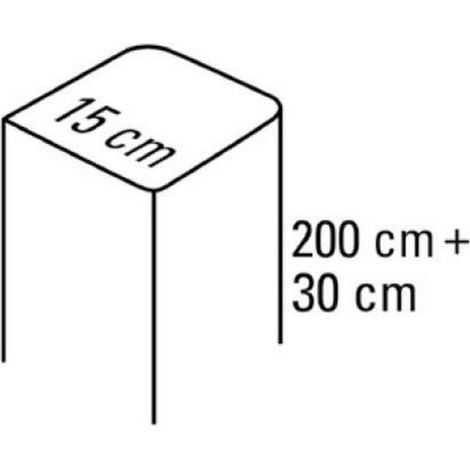 S2500i - poteau en aluminium l15xh200cm. ral a choisir. a sceller. - FAAC 170POAS203ral