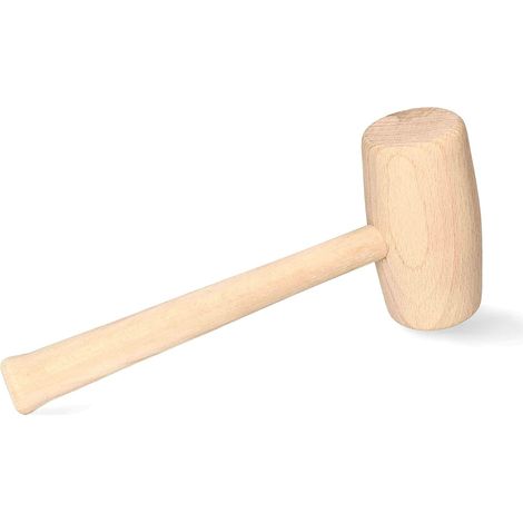 Kotarbau - Marteau en bois de 65 mm de diamètre - Pour menuisier - Pour travail de la tôle (1/5)