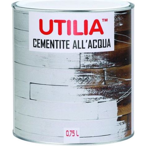 Utilia CEMENTITE FONDO ALL'ACQUA  ml. 750 Bianco - 6 Pezzi