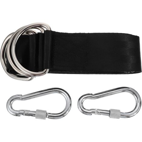 Sangles De Hamac Résistantes pour Balançoire Cordes Extérieur pour Camping Et Voyages Accessoires De Plein Air Polyester (1/5)