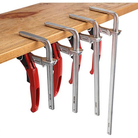 1pc Mft Clamp Quick Guide Rail Clamp F Clamp pour Mft et Guide Rail System Woodworking Diy 120x60 / 160x60 / 200x60 / 300x60mm (1/3)