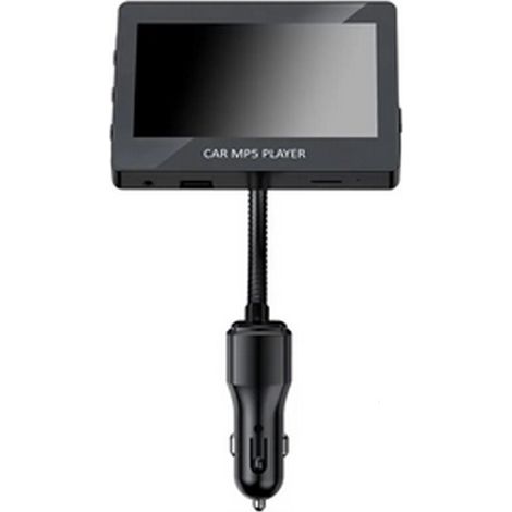 Kit Trasmettitore Vivavoce Monitor Auto 4.3'' Wireless M5 LCD Lettore FM Radio (1/5)