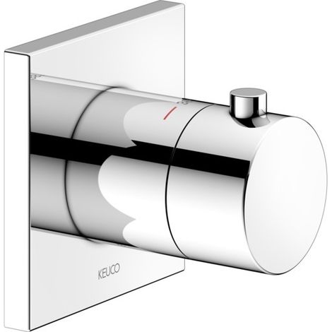 KEUCO IXMO Thermostatarmatur Unterputz, Rosette eckig,