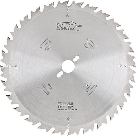 Lame de scie circulaire AKE blueline D : 350x3,5x30mm 32 dents pour bois souple et dur