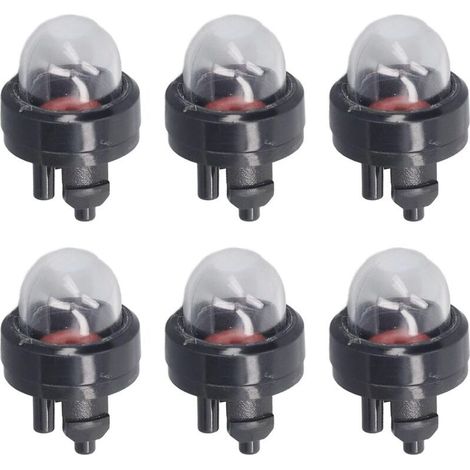 Sjlerst – Pompe d'amorçage adaptable pour débroussailleuse – Remplace Walbro 188-512 et 188-512-1 – Lot de 6 pièces – Matériau plastique et caoutchouc (1/5)