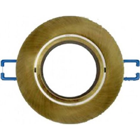 Faretto Da Incasso Tondo Support Faretti Controsoffititi P12 Cuivre