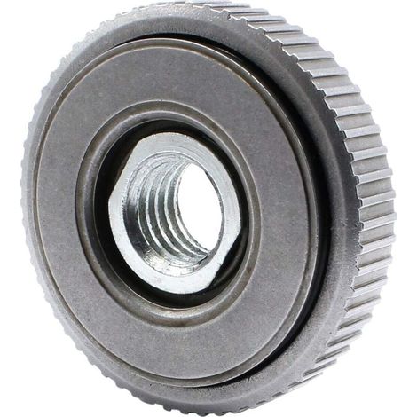 Quick Clamping Flange/Quick Lock/Quick Release Nut M 14 for All Angle Grinders, 2 Pieces for Angle Grinder - Accessories for Quick Fastening and Loosening (1/5)