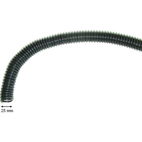 Tuyau souple spiralé bassin 25mm au ml