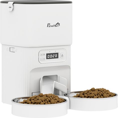 PawHut Automatic Cat Feeder Timed Portion Control 4L (1/5)