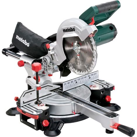 [NEUWERTIG] Radial-Kapp- und Gehrungssäge METABO 1500W Ø216mm KGS 216 M (1/5)