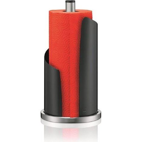 Dispensador de toallas de papel Kela Stella, negro, 33 cm