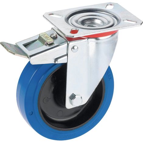 dörner + helmer 712677 712677 Lenkrolle Rad-Durchmesser: 125 mm Tragfähigkeit (max.): 200 kg 1 St.