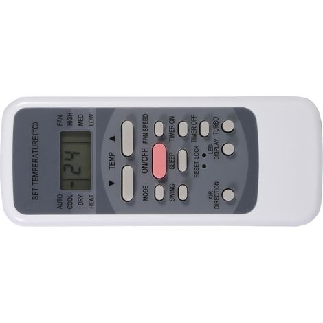Mando a distancia universal Midea R51M/E – Reemplazo para aire acondicionado – Ajustes de temperatura, modo y ventilador – Largo alcance