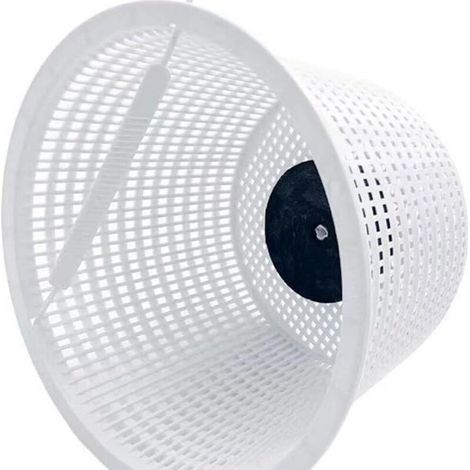Panier de filtre de piscine remplaçable P1070, 20 cm, blanc avec poignée - Panier de filtre de rechange durable pour systèmes de filtration de piscine intégrés (1/3)