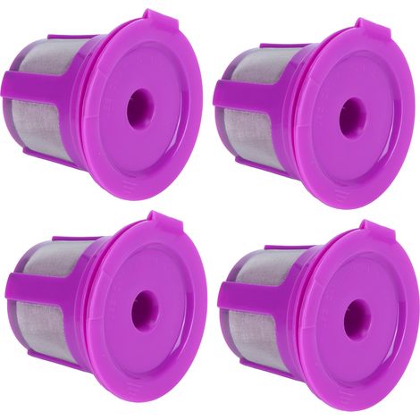 Set mit 6 Bürsten und Löffeln für wiederverwendbare Kaffeekapseln, kompatibel mit Tassenfiltern KEURIG 2.0 und 1.0 (1/5)