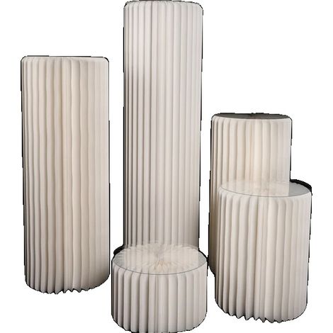 Decorazione ornamentale, design origami, versatile per eventi, H2O 40 60 80 100 (1/2)