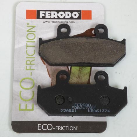 Plaquette de frein Ferodo pour Scooter Suzuki 650 An Burgman 2003 (1/4)