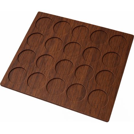 TAPPO COPRIFORO ADESIVO D 13 MM NOCE SCURO VENATO 500 PEZZI