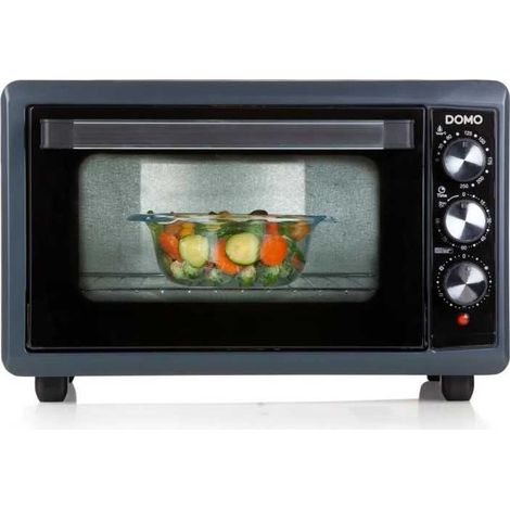 Mini four a convection - DOMO DO518GO - 38 L - Noir - 1300 W - Minuteur 90 min