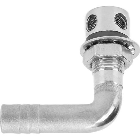 Réservoir de Carburant de Bateau à 90°, évent de Réservoir de Gaz de Bateau Résistance à la Corrosion en Acier Inoxydable 316 pour Tuyaux 5/8in Yacht Marine Pièces détachées pour bateaux/yachts (1/5)