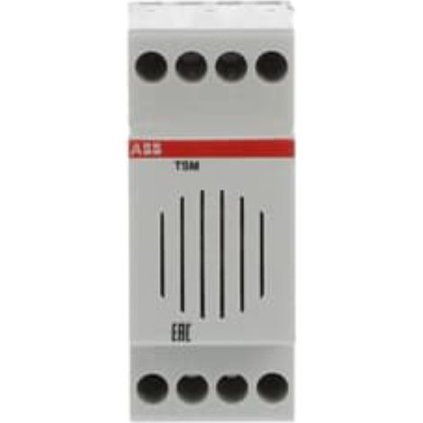 ABB – Sonnerie modulaire avec transformateur intégré 10VA 230V/12V – Transformateur standard pour tableau électrique – Tension primaire 230V – Tension secondaire 12V (1/2)