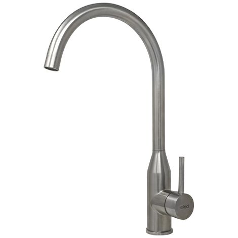 Rubinetto Miscelatore Cucina Elleci Adige Inox Cromato MIKADIIN (1/2)