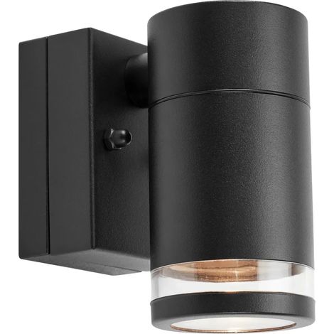 Applique murale exterieure led dimmable aluminium noir 49w 3000k ip65 - markslojd luno 224314273 224314273 (1/3)