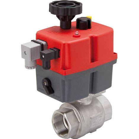 Effebi 2-Wege Elektrokugelhahn VEGA, DN 20 3/4" 24/230V 20Nm IP65, Edelstahl (1/3)
