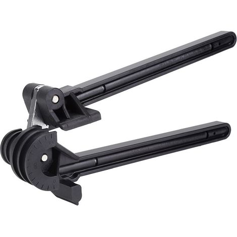 Cintreuse tuyau 4 en 1 180° – diamètres 0.6/0.9 cm – très résistante – noire (1/5)